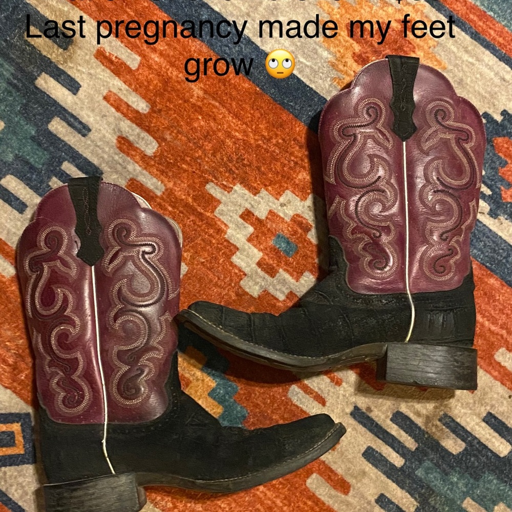 Ariat Western Boots. Not even broken in